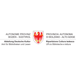 Logo Provincia Autonoma di Bolzano - Biblioteche e lettura